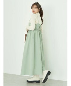 earth music&ecology バックオープンキャミワンピース