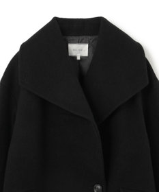 BEIGE， 【WEB限定】BORNIOL / ビックカラーコクーンコート