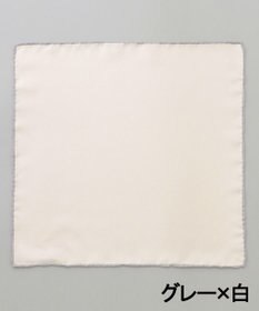 GOTAIRIKU NEW【日本製】新定番 シルク100％ チーフ_カラートリム