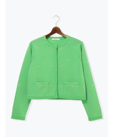 Te chichi パールビジューニットライトジャケット《2026 spring catalog item》