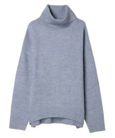 Green Parks ｆｕｗａっとメランジタートルニットプルオーバー