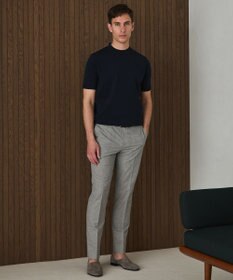 GOTAIRIKU 綿とポリのいいとこどり【洗濯機可】テーラード DRESS BIZ ニットTシャツ