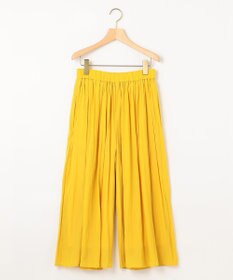 組曲 【春の新色追加】ギャザーライトデシン パンツ