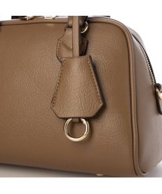 UNBILLION 【テレビ ドラマ着用アイテム】カシュカシュ cachecache / シボフェイクレザー2wayボストンバッグ