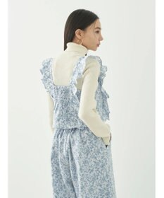 earth music&ecology 隠れウサギ柄ビスチェ