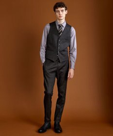 JOSEPH ABBOUD レジメンタル　ネクタイ