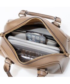 UNBILLION 【テレビ ドラマ着用アイテム】カシュカシュ cachecache / シボフェイクレザー2wayボストンバッグ