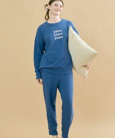 une nana cool 【綿混】あくびのお嬢さんのなめらか裏毛プルオーバー