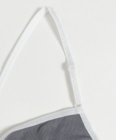 WEGO 【ブラトップ＆ショーツセット】Liliane　Ciel　フェザーラメ