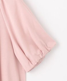 J.PRESS LADIES 【WEB限定・洗える・接触冷感】バルーンジャージー カットソー