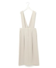 ICB 【洗える】ライトダブルクロス ジャンパースカート