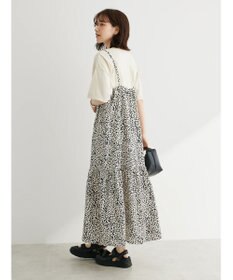 Green Parks ・ＥＬＥＮＣＡＲＥ　ＤＵＥ　レオパードキャミワンピ