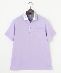 JOSEPH ABBOUD 【愛されて20年！オーガニックコットン使用】 バンダナプリント ダディ ポロシャツ