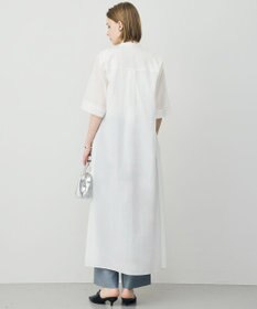 ICB 【先行予約】リネンスラブローン シャツワンピース