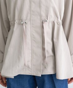 earth music&ecology ドロストペプラムマウンテンパーカー