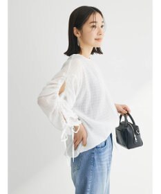 Green Parks ・ＥＬＥＮＣＡＲＥ　ＤＵＥ　バックリボンブラウス