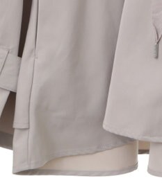 earth music&ecology ドロストペプラムマウンテンパーカー