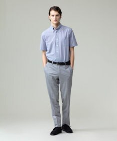 J.PRESS MEN 過酷な夏を乗り切るマストな1着！【 高通気性 / 軽量 / ノンアイロン / 撥水】【BEAT HEAT SYSTEM】半袖シャツ / B.D.