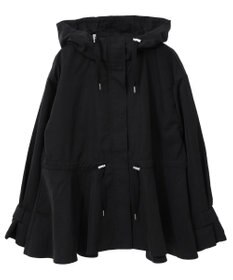 earth music&ecology ドロストペプラムマウンテンパーカー