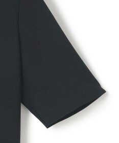 ICB 【洗える】ストレッチジョーゼット ラッフルデザインブラウス