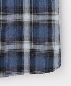 JOSEPH ABBOUD MOUNTAIN 【日本素材/ドライタッチ/軽量/オーガニックコットン】ドライチェック アウトドアシャツ