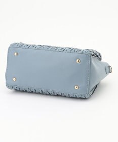 LA BAGAGERIE ランダムプリーツ2WAYハンドバッグ