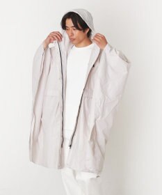 MOONBAT POLO RALPH LAUREN(ポロ ラルフローレン) ポロポニー ポケッタブル レインポンチョ レインコート 無地 フード 収納袋 ロゴ入 レディース