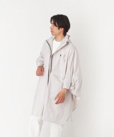 MOONBAT POLO RALPH LAUREN(ポロ ラルフローレン) ポロポニー ポケッタブル レインポンチョ レインコート 無地 フード 収納袋 ロゴ入 レディース