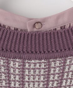 ANY SIS 【2SET】ニットベスト×チュニック ブラウス