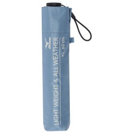 MOONBAT 【WEB限定】MIZUNO  (ミズノ) 無地 ロゴ 日傘 折りたたみ傘 パラソル 晴雨兼用 軽量 一級遮光  遮熱効果 遮光率100% UV遮蔽100%