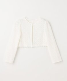 組曲 KIDS 【110-140㎝】レーシージャケット＆ワンピース セット