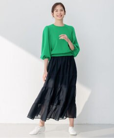 組曲 【洗える】レーシーボイル スカート