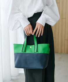 TOPKAPI 【Breath TOPKAPI】Bright ブライト カラーブロックミニ トートバッグ