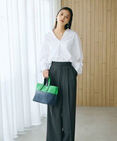 TOPKAPI 【Breath TOPKAPI】Bright ブライト カラーブロックミニ トートバッグ