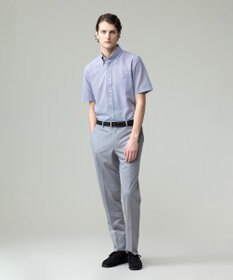 J.PRESS MEN 過酷な夏を乗り切るマストな1着！【 高通気性 / 軽量 / ノンアイロン / 撥水】【BEAT HEAT SYSTEM】半袖シャツ / B.D.