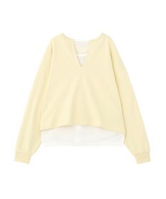 Green Parks ＳＥＴ２点　深Ｖネック裏毛＋プルオーバー