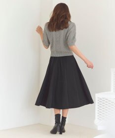 Feroux 【洗える】デザインリボンニット