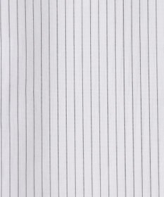 J.PRESS LADIES 【洗える】APESCO ストライプ バンドカラー ブラウス