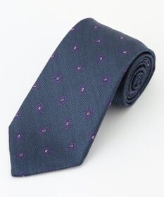 J.PRESS MEN 【J.PRESS SPUN SILK COLLECTION】小紋柄ネクタイ
