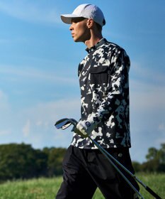 PW CIRCULUS 【ストレッチ / 快適 / 一枚でサマになる】【MEN】NEW  PINTO柄ポケットモックT