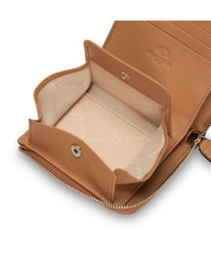 PELLE BORSA メッシュL字ファスナーミニ財布 Chrono Weave クロノウィーブ 5842