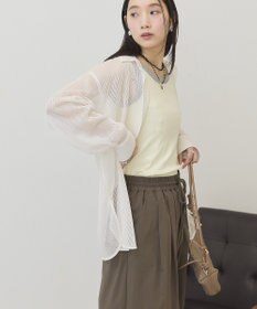 AMERICAN HOLIC メッシュ長袖シャツ