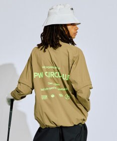 PW CIRCULUS 【 耐水圧20000mm  / レイン対応 】【UNISEX】防水レインブルゾン ゴルフ