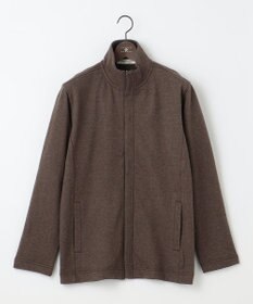 JOSEPH ABBOUD MOUNTAIN 【オーガニックコットン使用/ 柔らかな肌触り】 ハイネックジップ ブルゾン