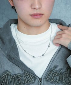 WEGO Mモチーフチェーンネックレス