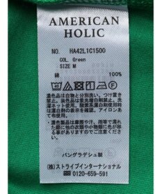 AMERICAN HOLIC パフスリーブカットプルオーバー