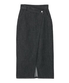 CRAFT STANDARD BOUTIQUE ラップ風デニムスカート