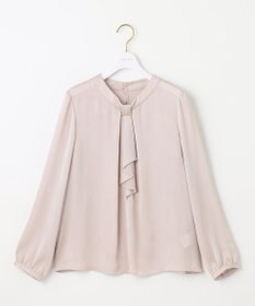 ANY SIS 【洗える】メタルパーツボウタイ ブラウス 長袖