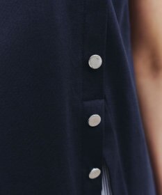 Tiaclasse 【UVケア・接触冷感】”あまラク” アシメプリーツカットソーワンピース