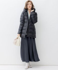 23区 【VERY掲載/新色追加】シレータフタ ミドル丈 ダウンコート